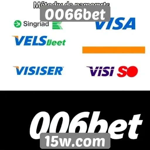 Variedade de métodos de pagamento no 0066bet